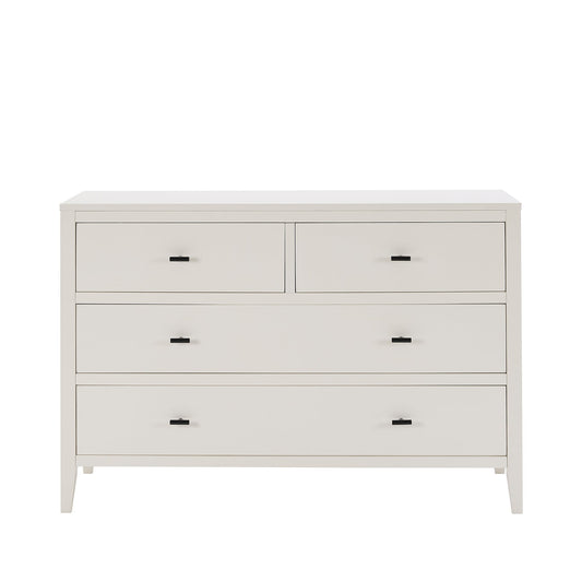 Poppy 4 Drawer Chest - Stone - DUSK