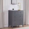 Poppy 5 Drawer Chest - Charcoal - DUSK