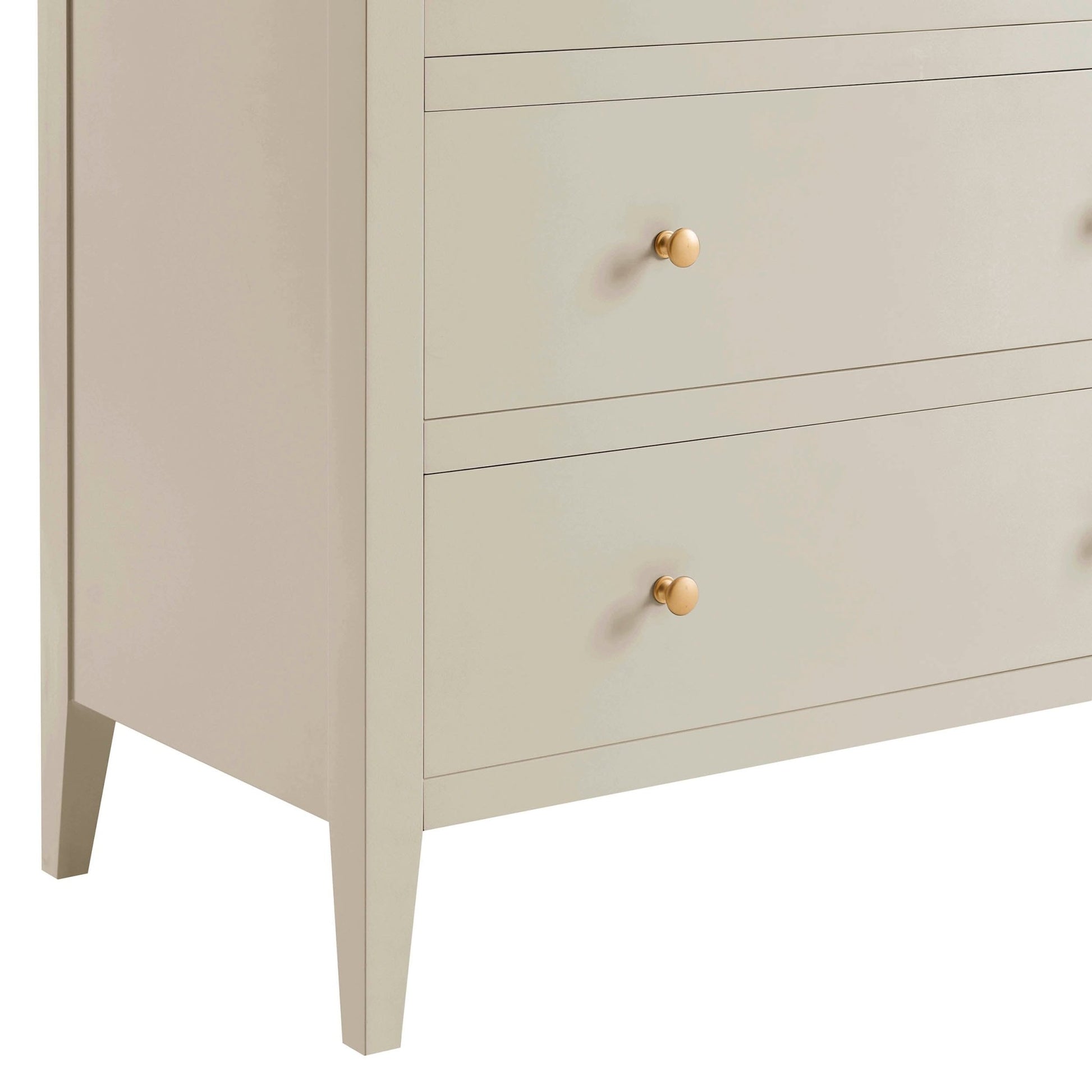 Poppy 5 Drawer Chest - Cream - DUSK