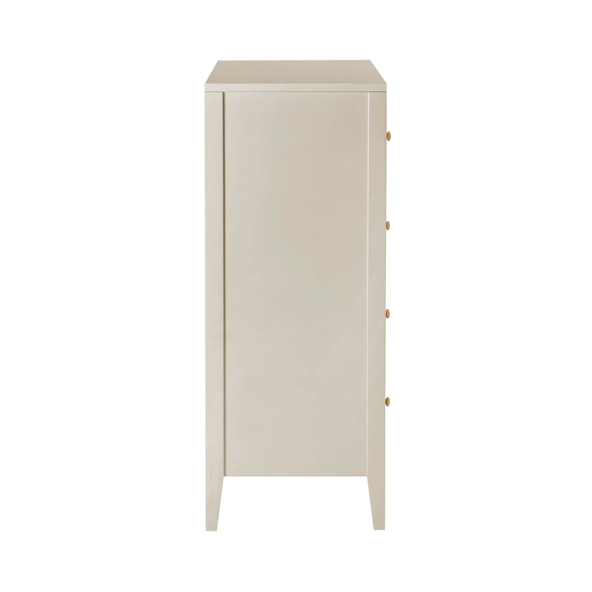 Poppy 5 Drawer Chest - Cream - DUSK