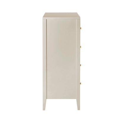 Poppy 5 Drawer Chest - Cream - DUSK