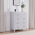 Poppy 5 Drawer Chest - Grey - DUSK