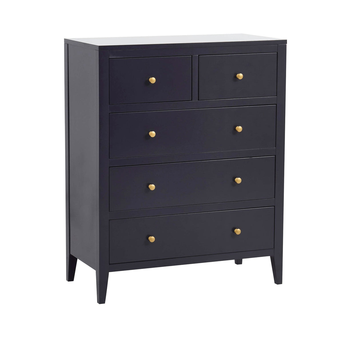 Poppy 5 Drawer Chest - Midnight - DUSK