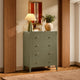 Poppy 5 Drawer Chest - Muted Moss Green - DUSK