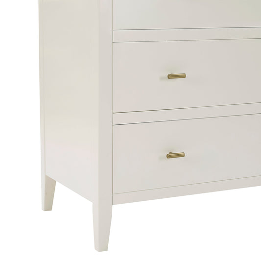 Poppy 5 Drawer Chest - Stone - DUSK