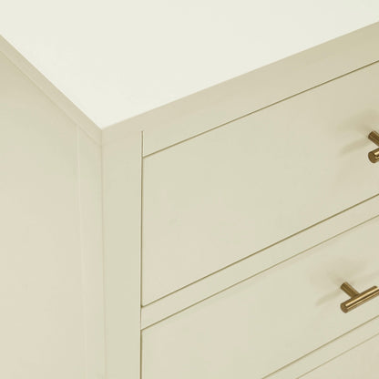 Poppy 5 Drawer Chest - Stone - DUSK