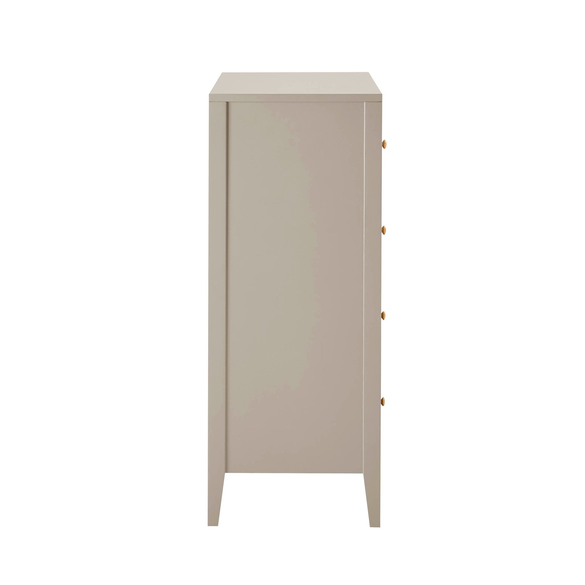 Poppy 5 Drawer Chest - Taupe - DUSK