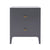 Poppy Bedside Table - Charcoal - DUSK