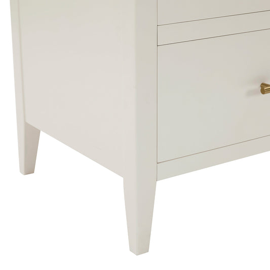 Poppy Bedside Table - Stone - DUSK