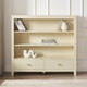 Poppy Bookshelf with Drawer - Cream - DUSK