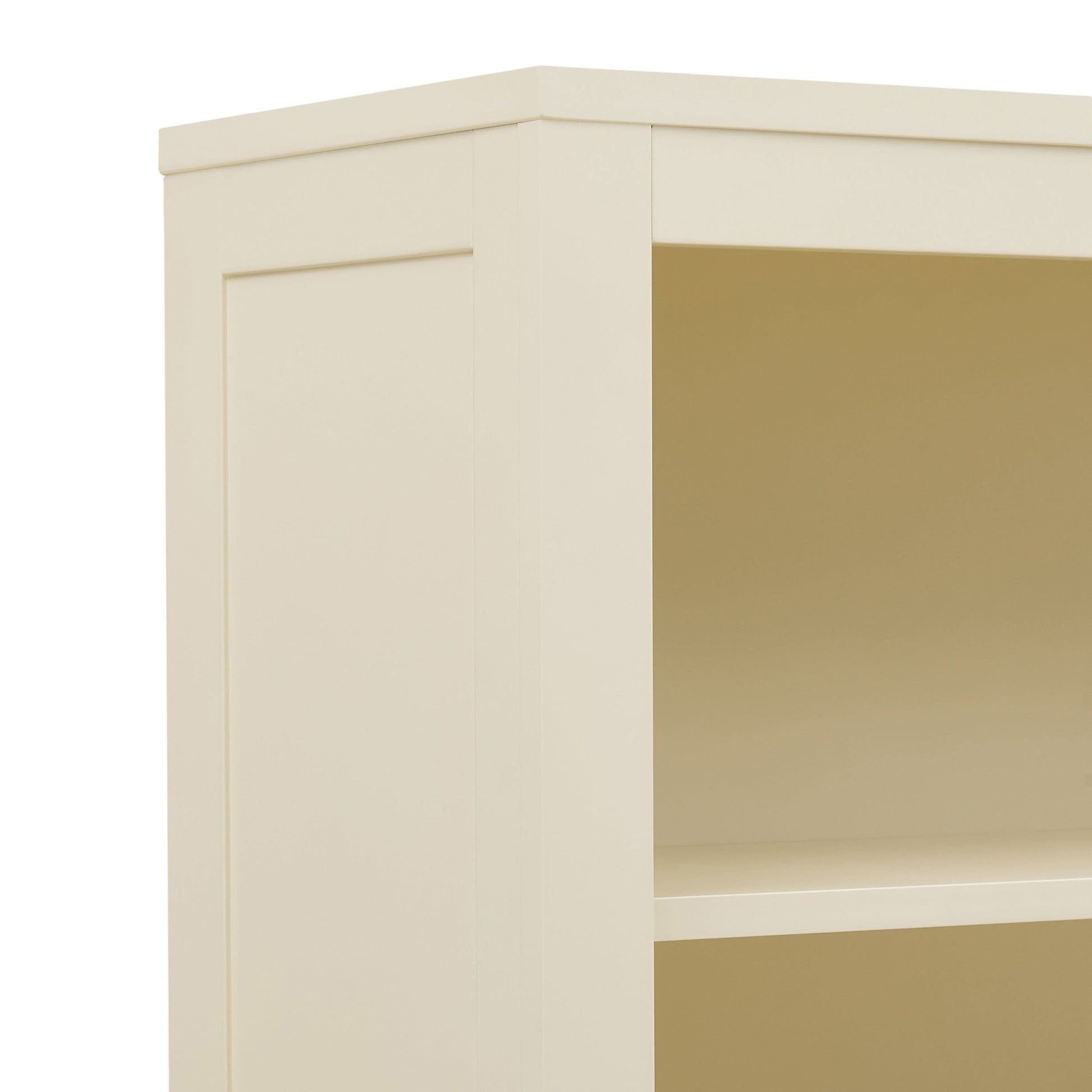 Poppy Bookshelf with Drawer - Cream - DUSK