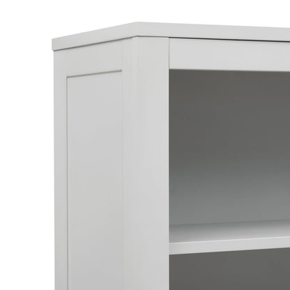 Poppy Bookshelf with Drawer - Grey - DUSK