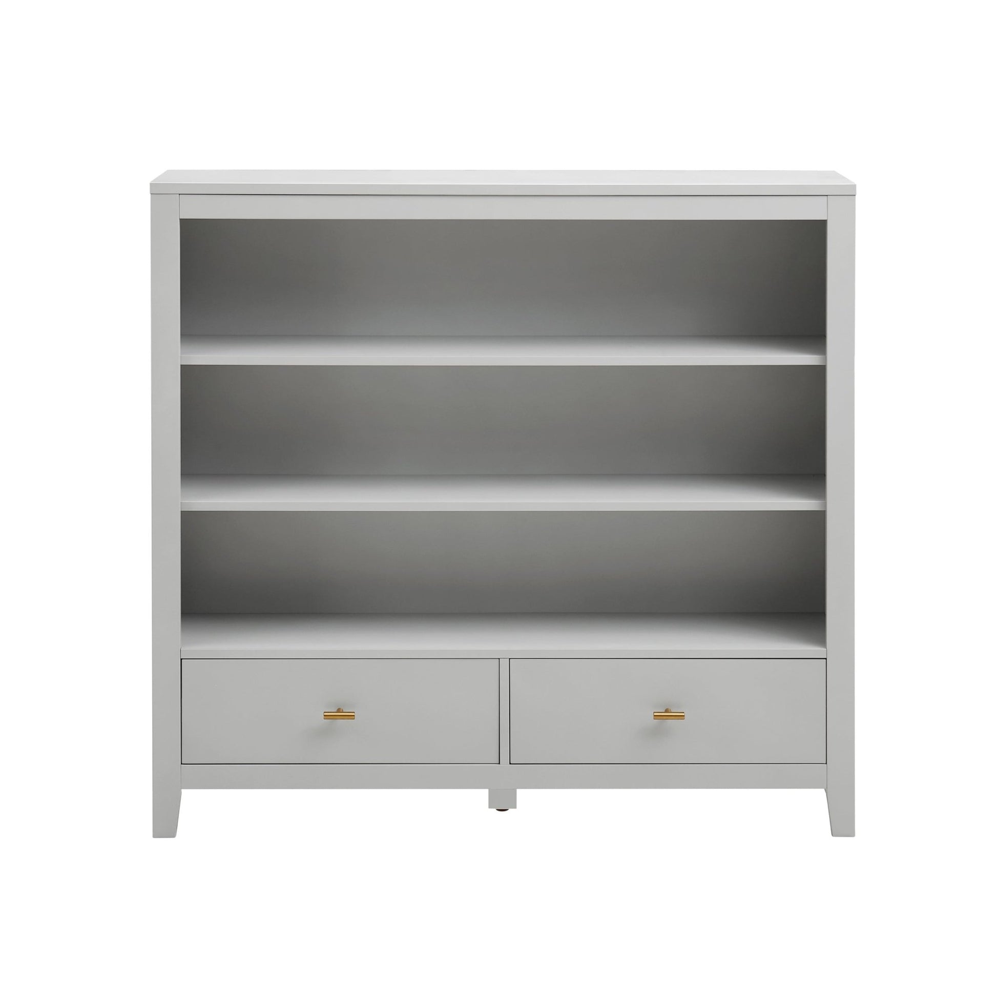 Poppy Bookshelf with Drawer - Grey - DUSK