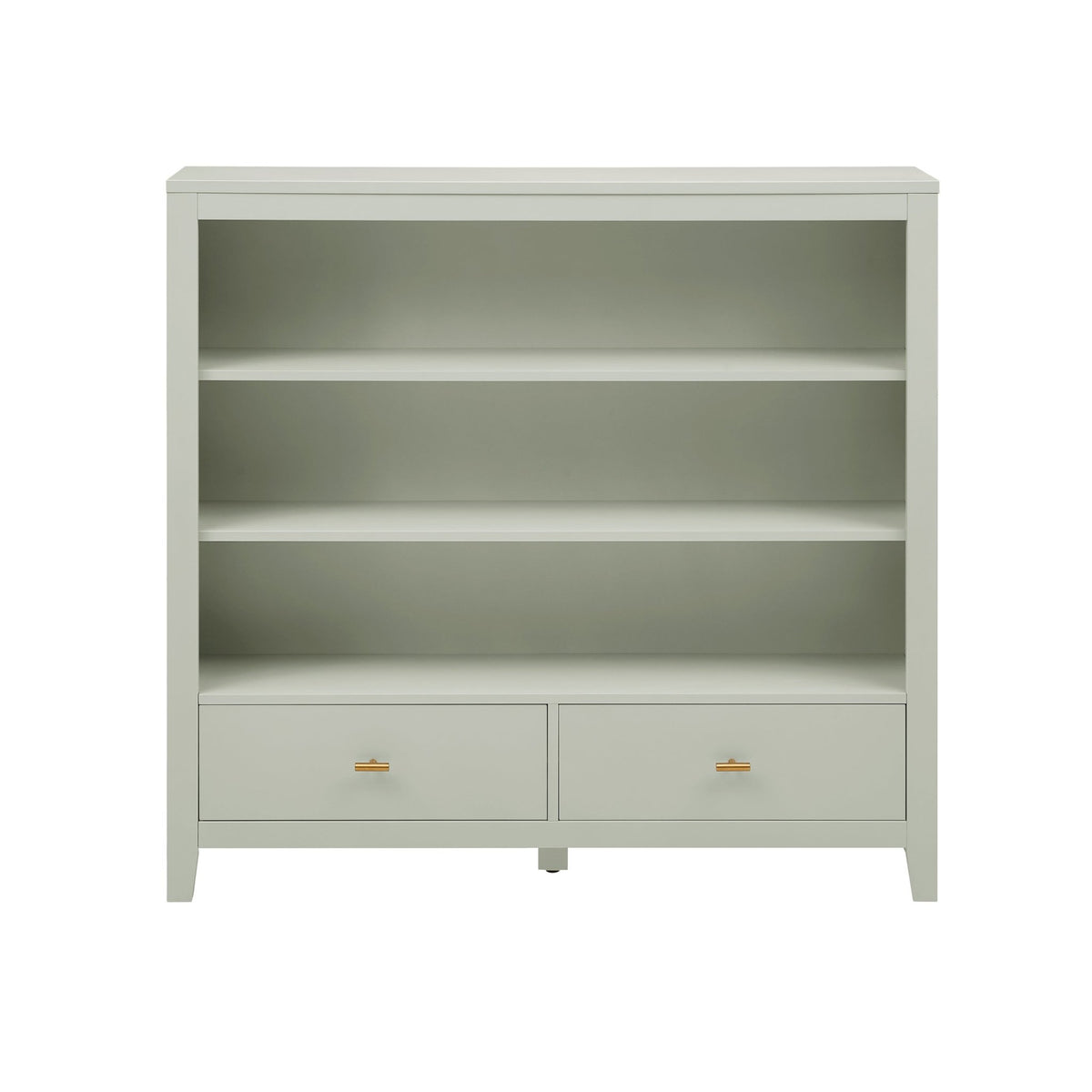 Poppy Bookshelf with Drawer - Sage Green - DUSK