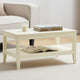Poppy Coffee Table - Cream - DUSK