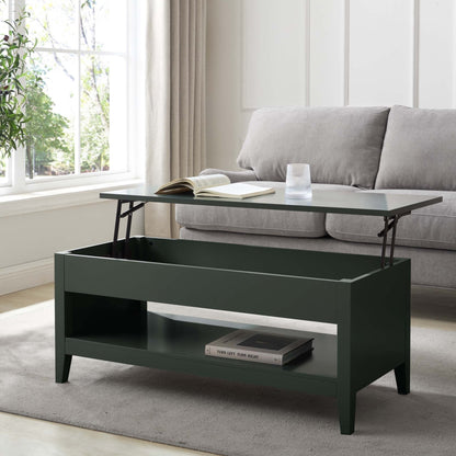 Poppy Coffee Table Desk - Forest Green - DUSK