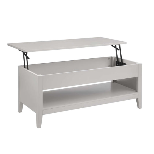 Poppy Coffee Table Desk - Grey - DUSK