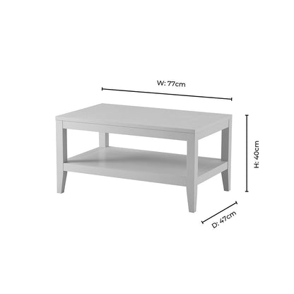 Poppy Coffee Table - Taupe - DUSK