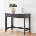 Poppy Console Dressing Table - Charcoal - DUSK