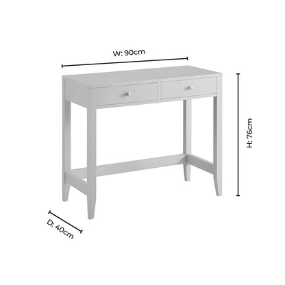 Poppy Console Table - Cream - DUSK