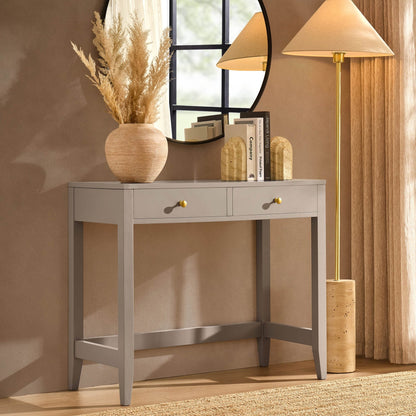 Poppy Console Table - Taupe - DUSK