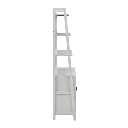 Poppy Hallway Shelf with Cupboard - Grey - DUSK