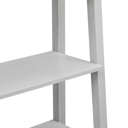 Poppy Hallway Shelf with Cupboard - Grey - DUSK