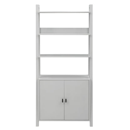 Poppy Hallway Shelf with Cupboard - Grey - DUSK