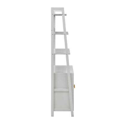 Poppy Hallway Shelf with Cupboard - Grey - DUSK