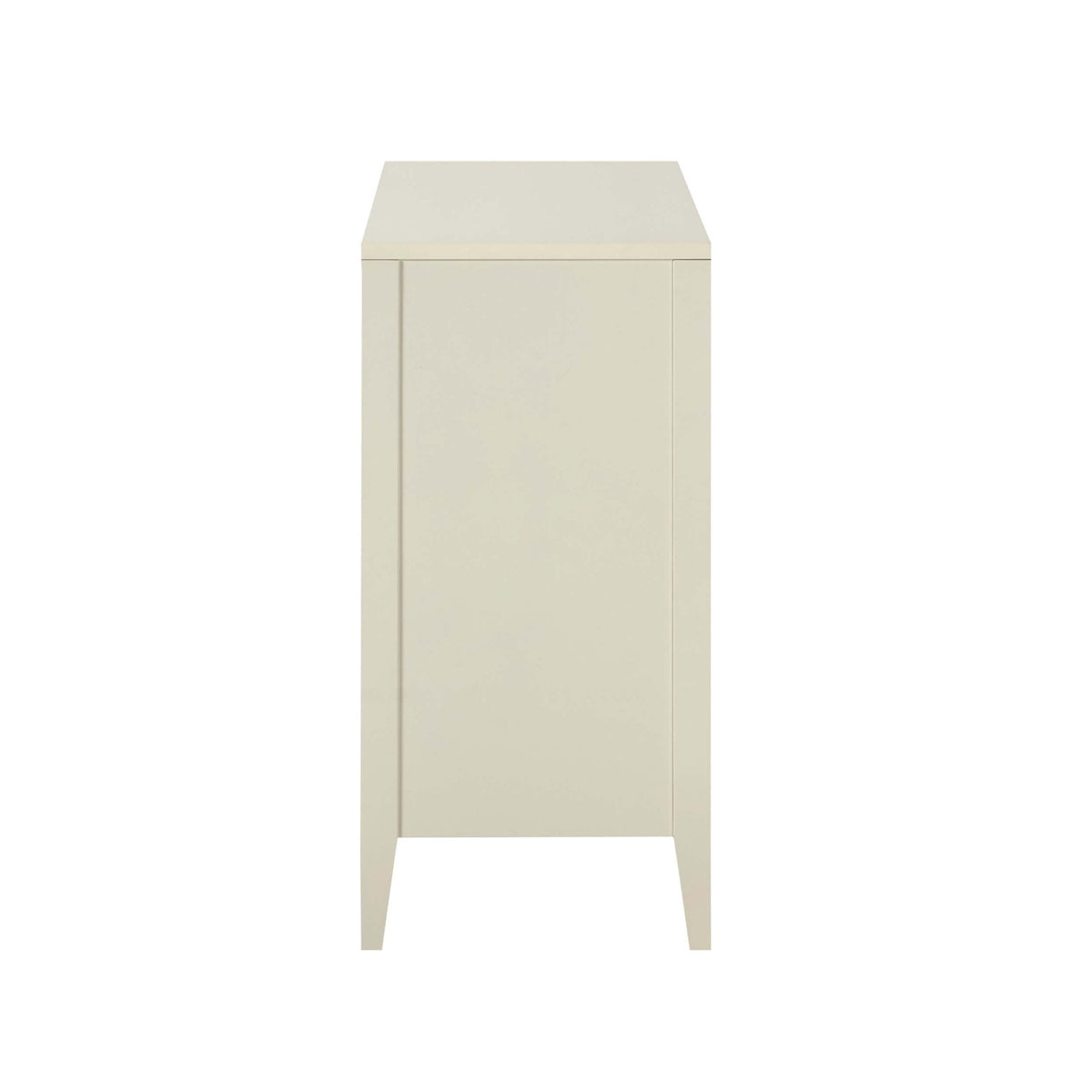 Poppy Large Dressing Table with Drawers - Cream - DUSK