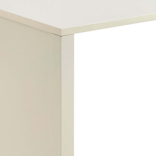 Poppy Large Dressing Table with Drawers - Cream - DUSK