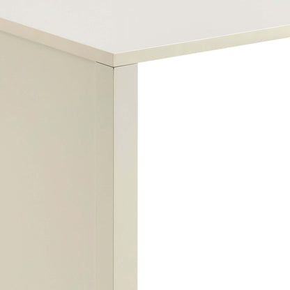 Poppy Large Dressing Table with Drawers - Cream - DUSK