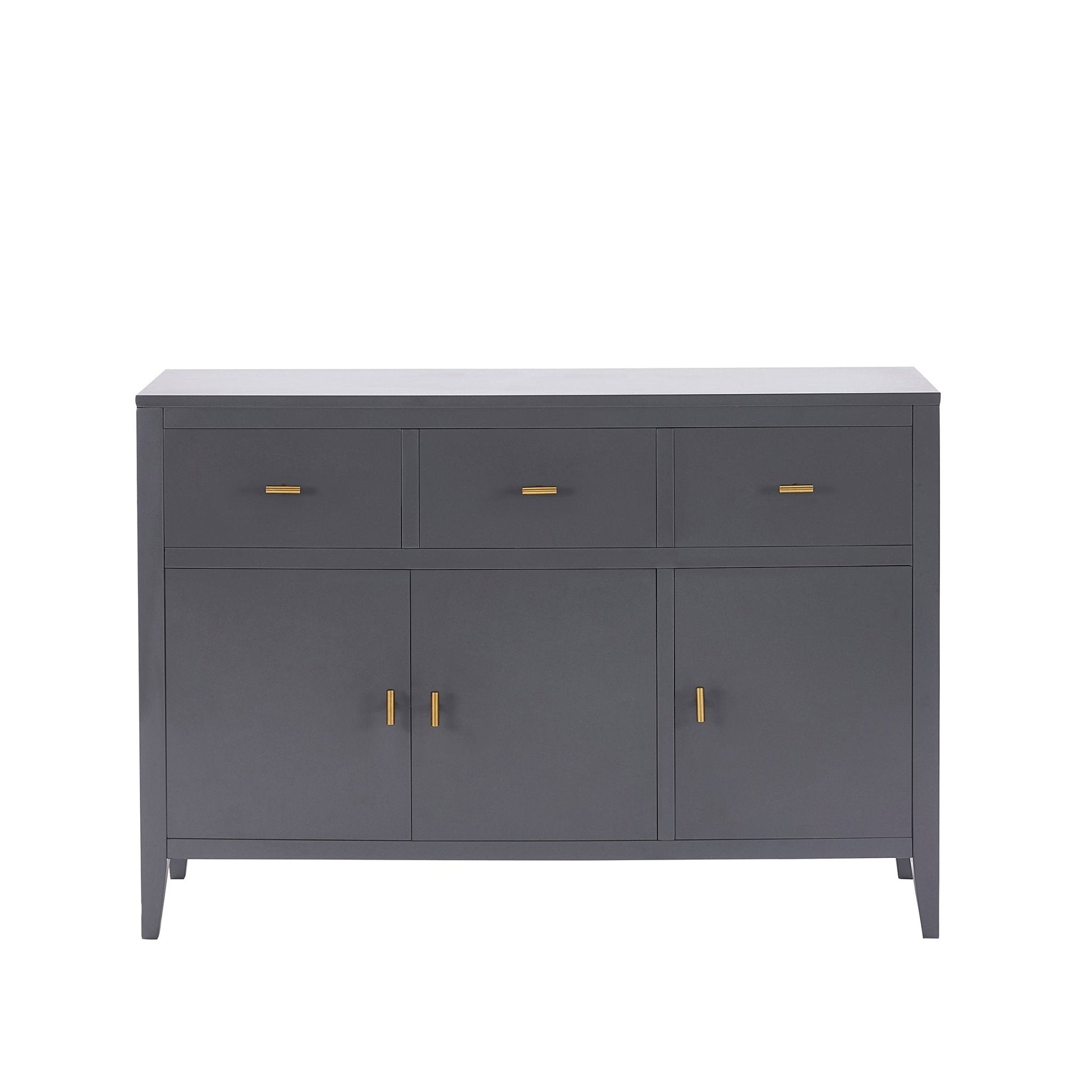 Poppy Large Sideboard - Charcoal - DUSK