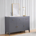 Poppy Large Sideboard - Charcoal - DUSK