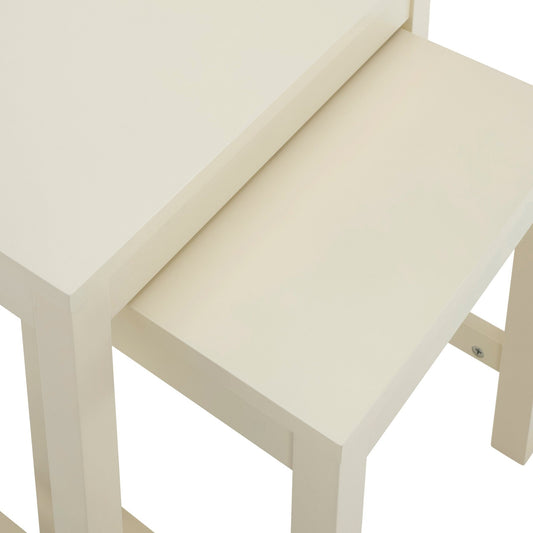 Poppy Nesting Side Table - Cream - DUSK