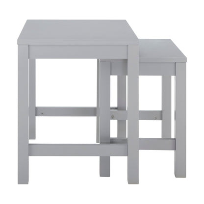 Poppy Nesting Side Table - Grey - DUSK