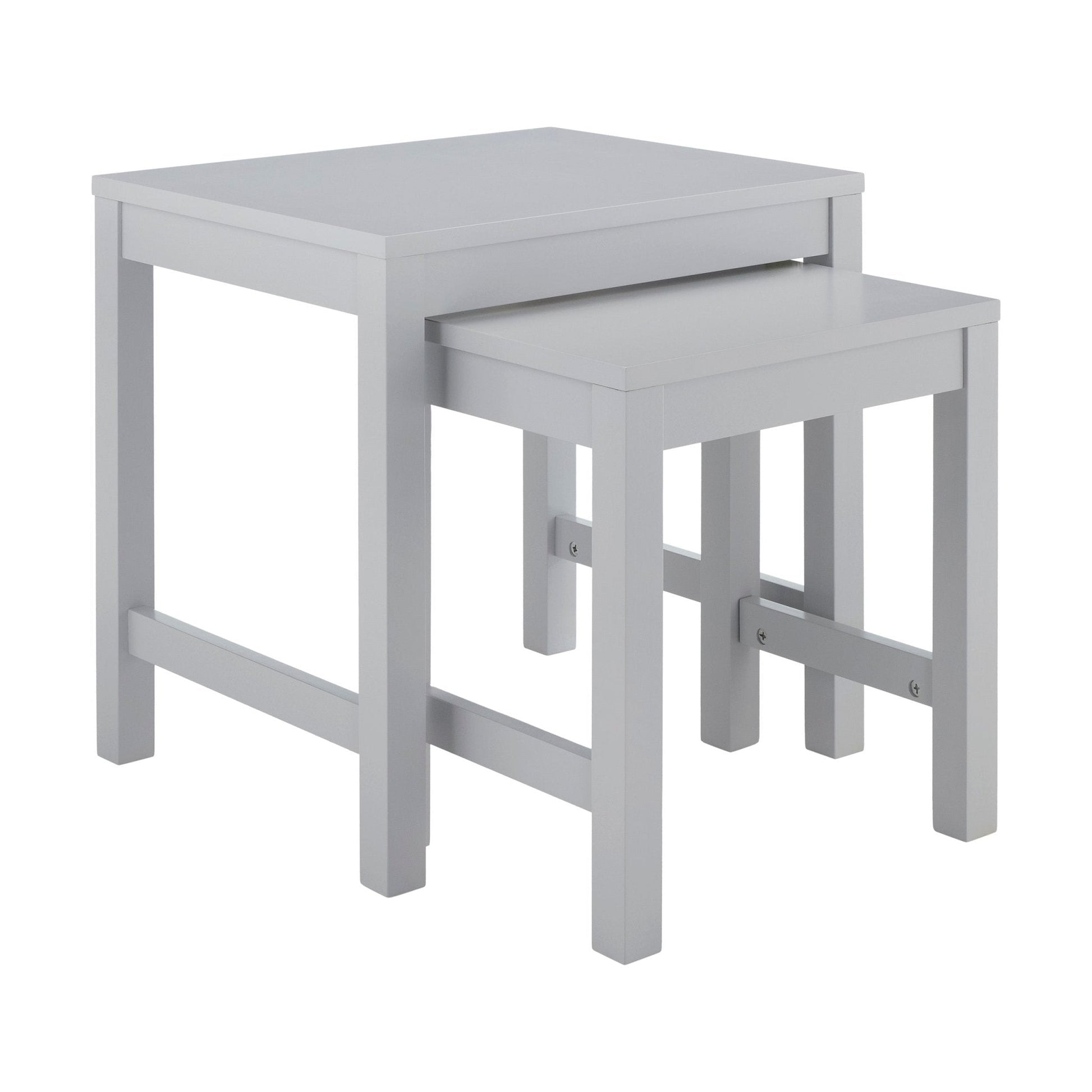 Poppy Nesting Side Table - Grey - DUSK