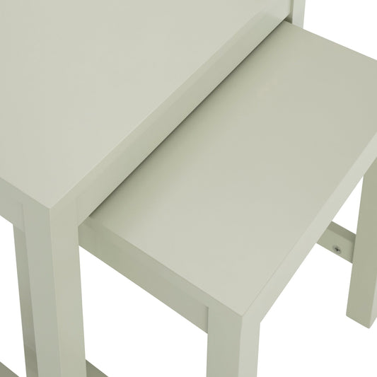 Poppy Nesting Side Table - Sage Green - DUSK