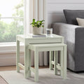 Poppy Nesting Side Table - Sage Green - DUSK