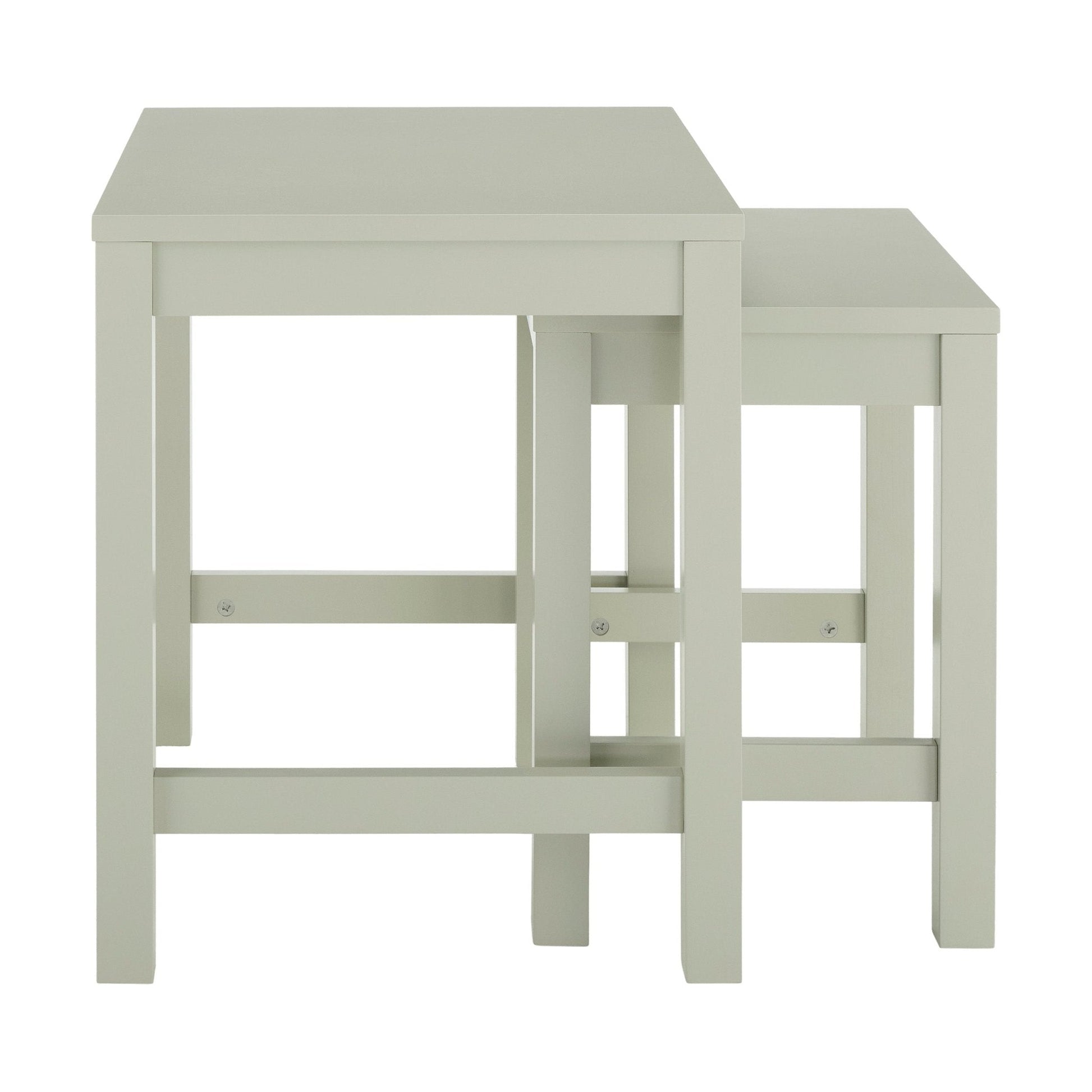 Poppy Nesting Side Table - Sage Green - DUSK