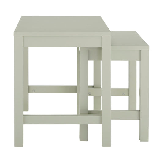 Poppy Nesting Side Table - Sage Green - DUSK