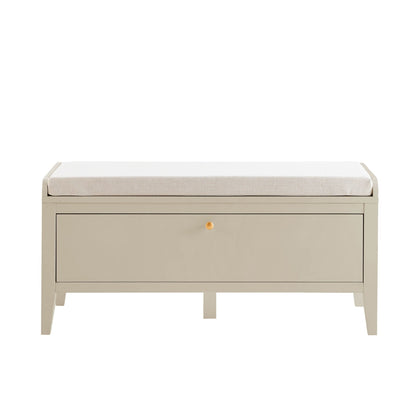 Poppy Seated Storage Cabinet - Cream - DUSK