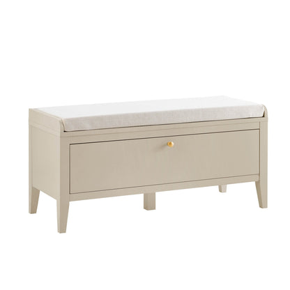 Poppy Seated Storage Cabinet - Taupe - DUSK