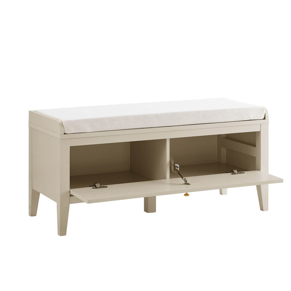 Poppy Seated Storage Cabinet - Taupe - DUSK