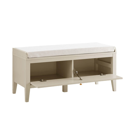 Poppy Seated Storage Cabinet - Taupe - DUSK