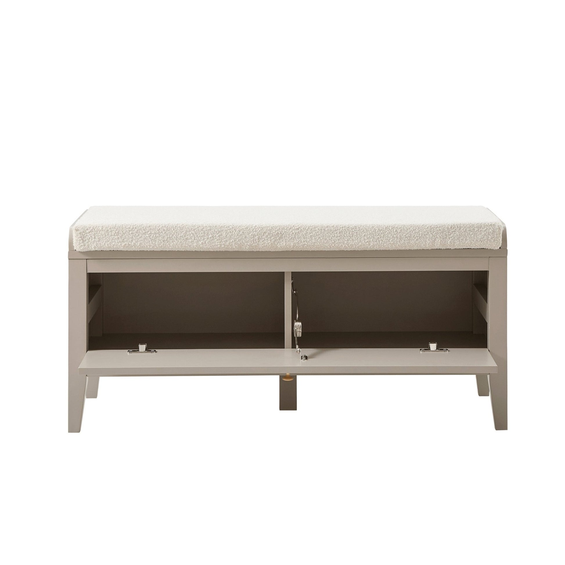 Poppy Seated Storage Cabinet - Taupe - DUSK