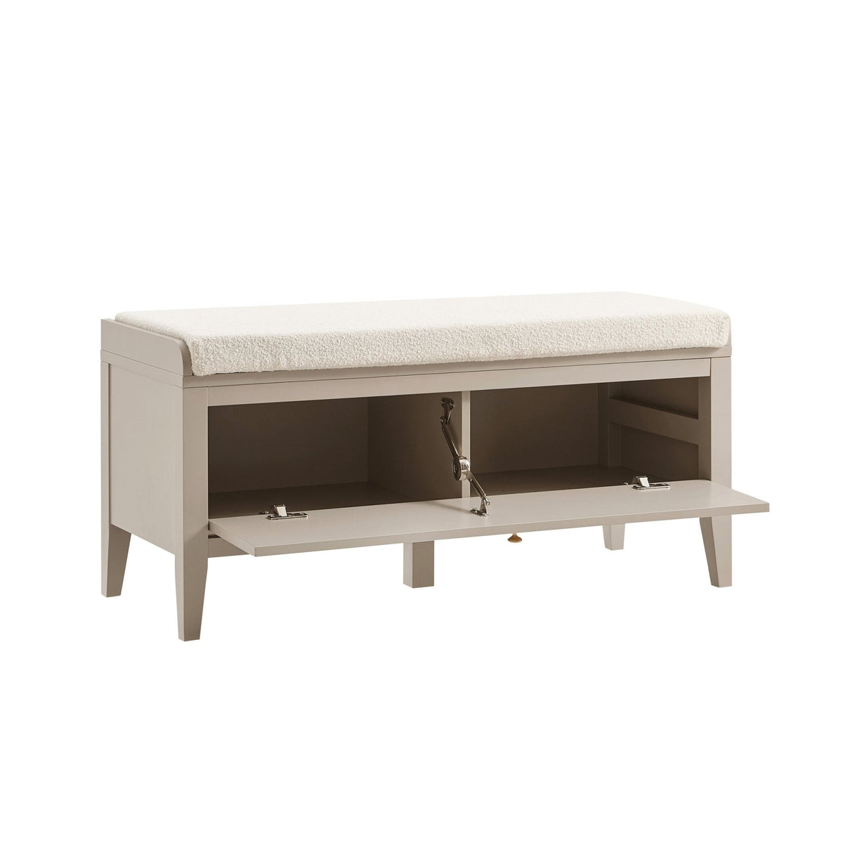 Poppy Seated Storage Cabinet - Taupe - DUSK