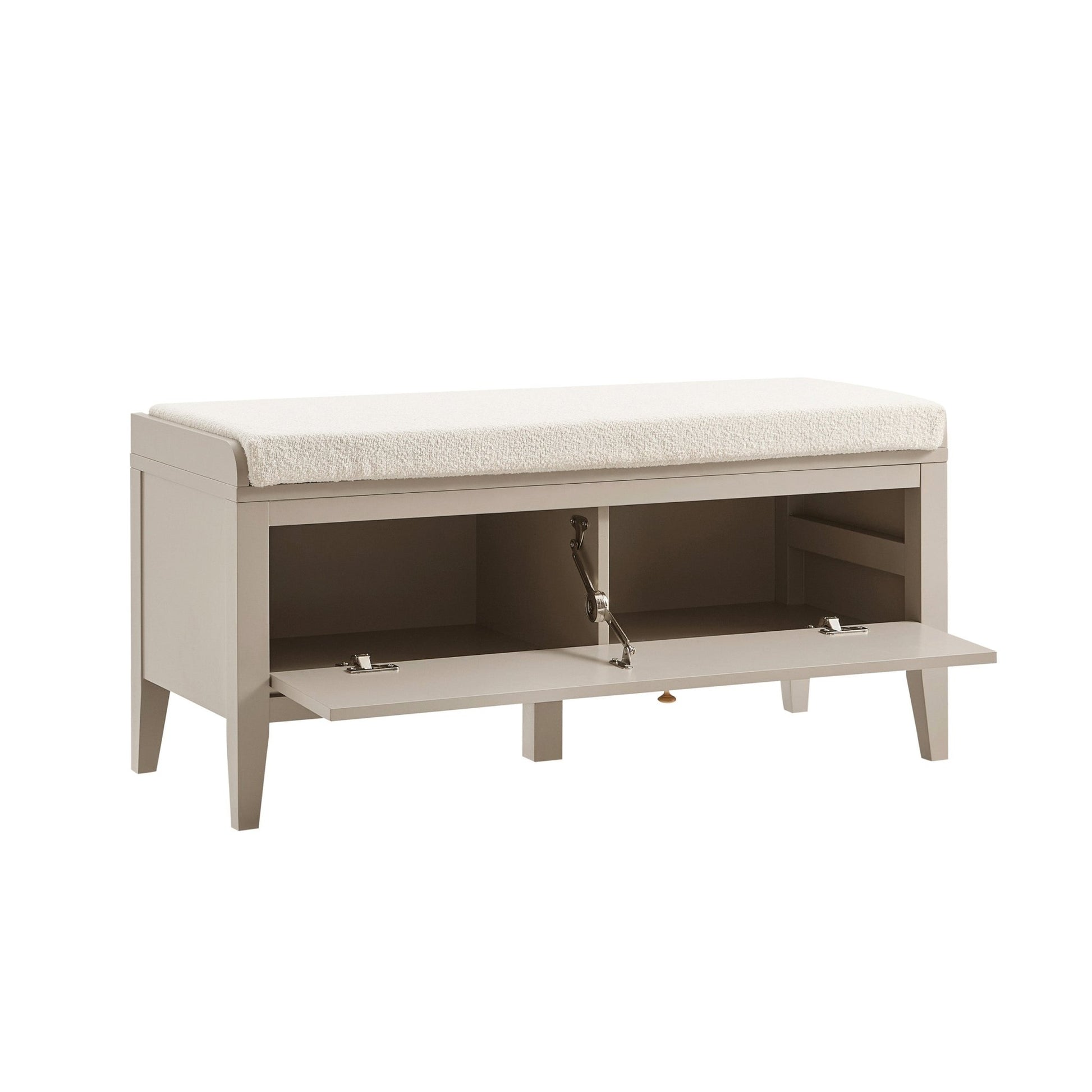 Poppy Seated Storage Cabinet - Taupe - DUSK