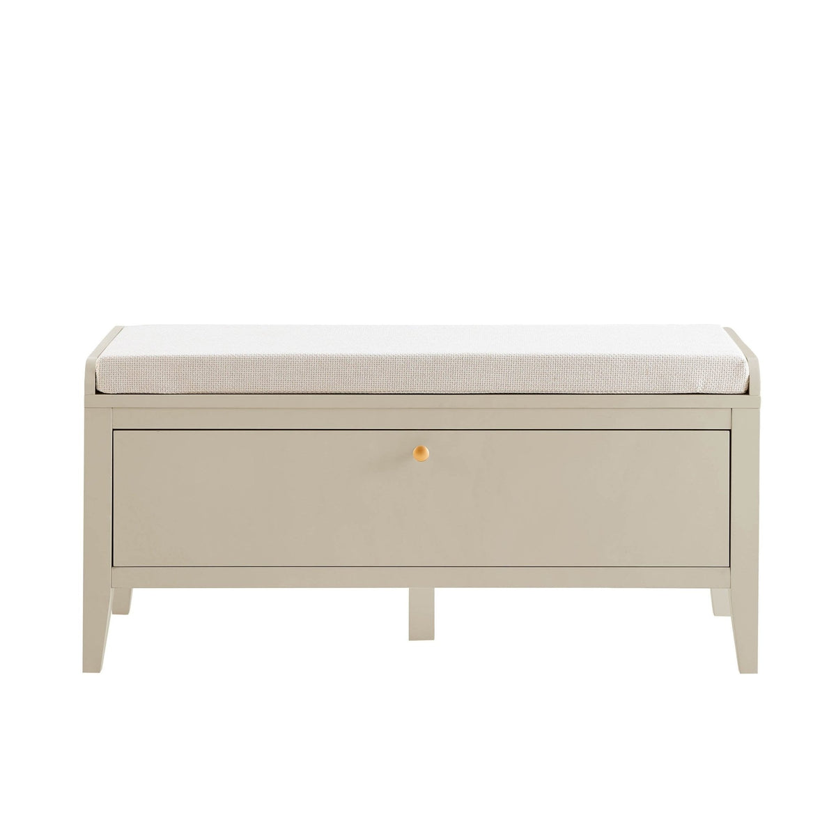 Poppy Seated Storage Cabinet - Taupe - DUSK