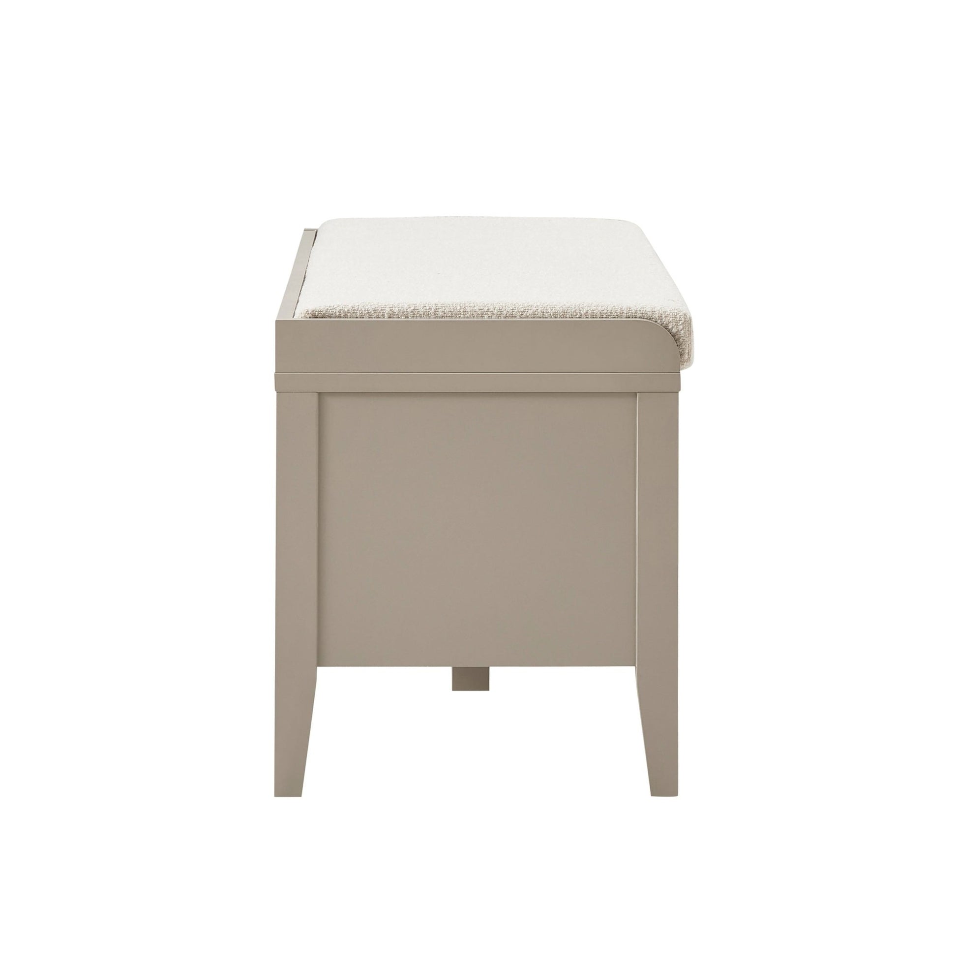 Poppy Seated Storage Cabinet - Taupe - DUSK